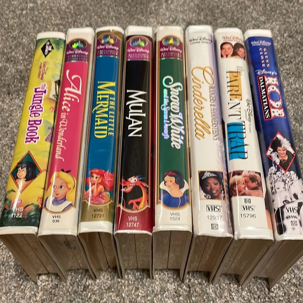 Disney VHS Tapes